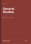 General Studies Previous Year Questions