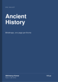 Ancient History Mindmaps