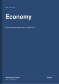 Economy Previous Year Questions