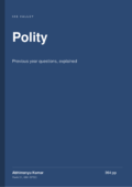 Polity Previous Year Questions