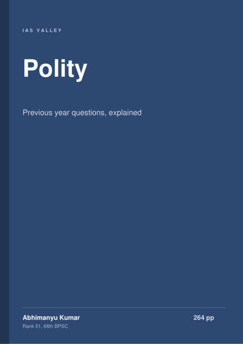 Polity Previous Year Questions